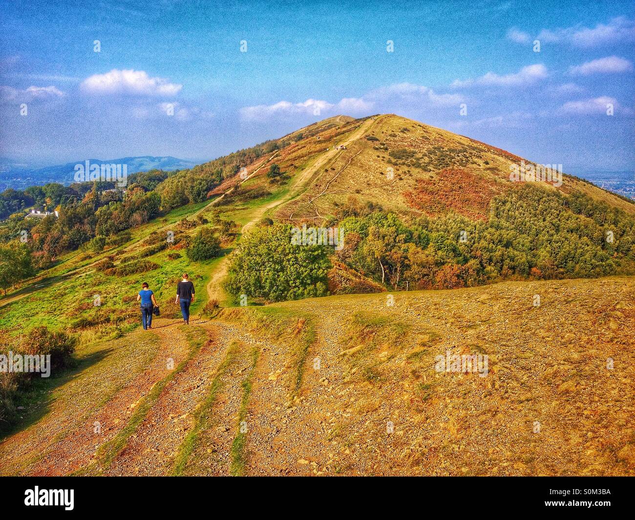 Il Malvern Hills Foto Stock