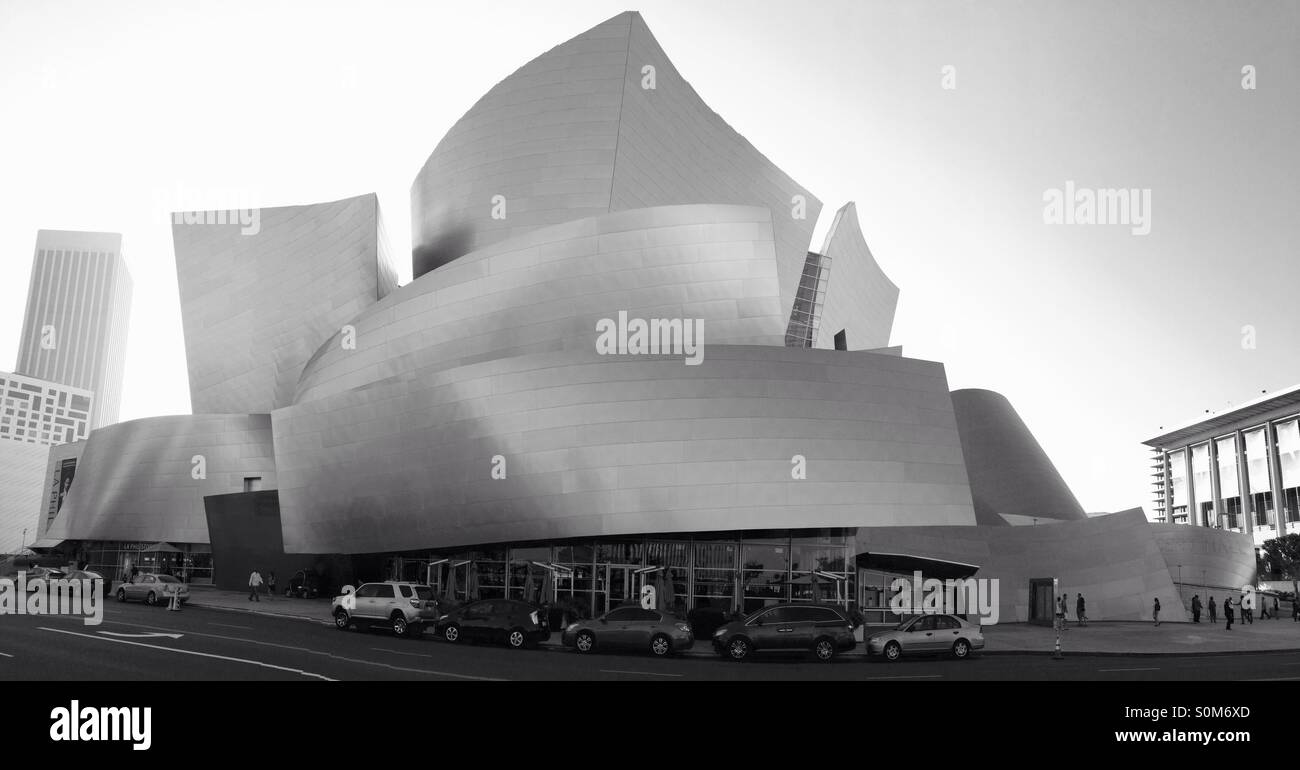 Walt Disney Concert Hall di Los Angeles Foto Stock
