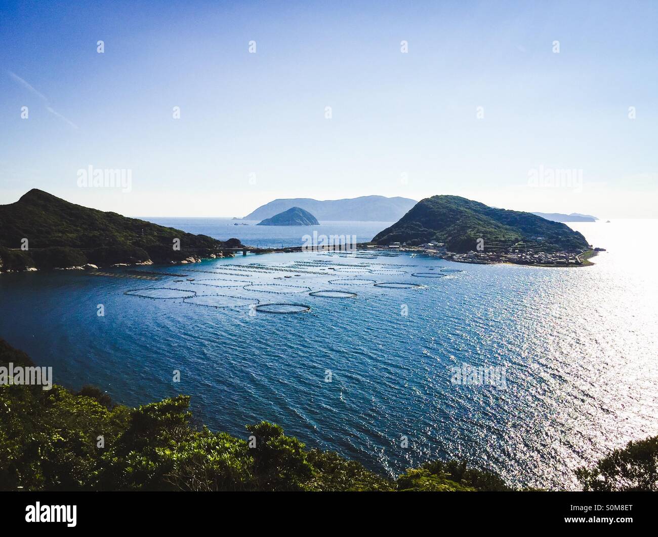 Uno dei la più meridionale della regione di Shikoku in Giappone. È famoso per le immersioni subacquee spot. Foto Stock