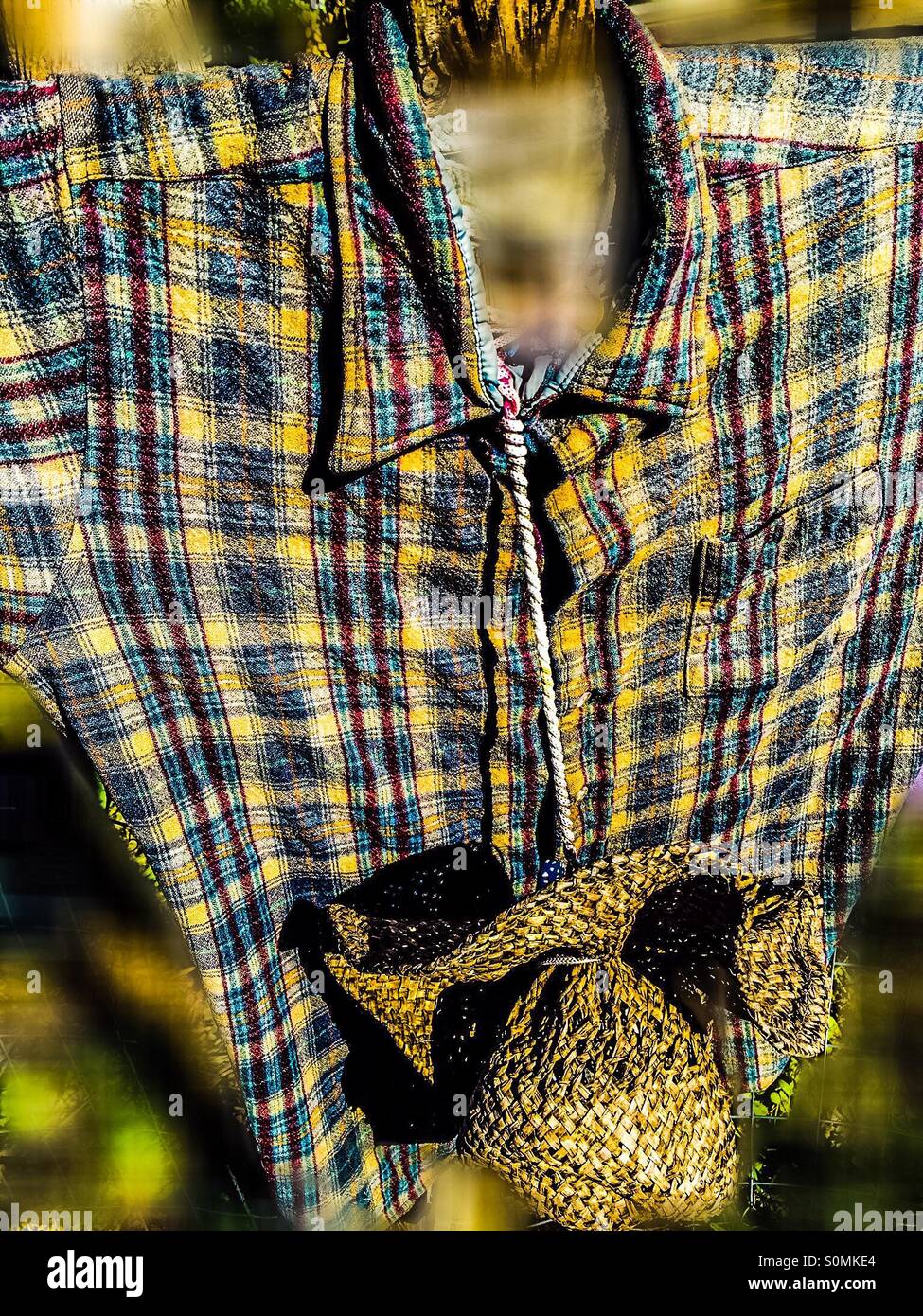 Spaventapasseri - Immagine stock catturata con smartphone