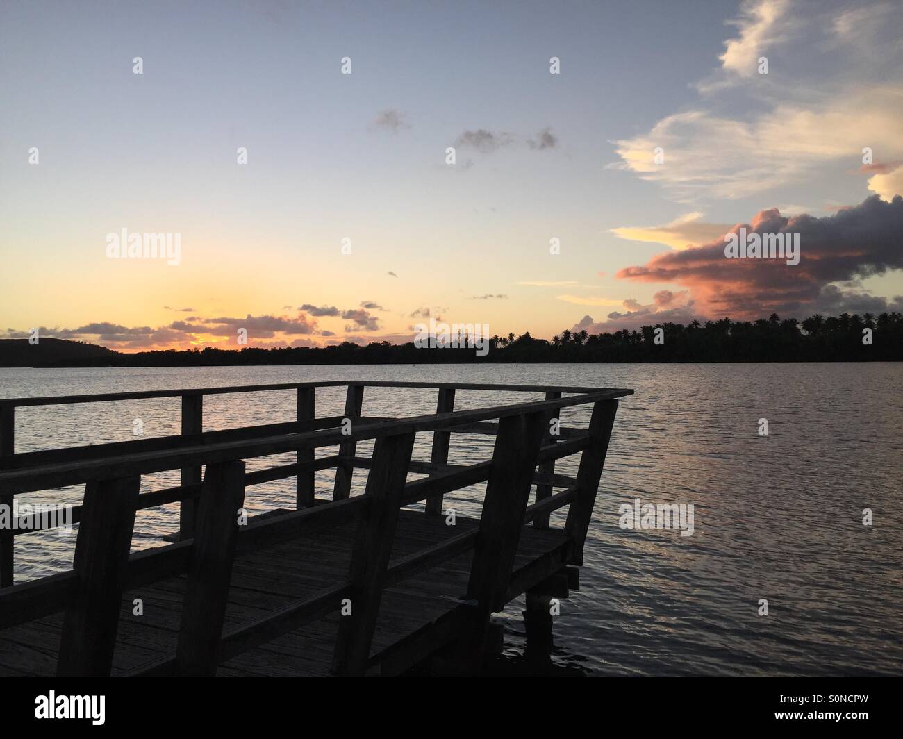 La bellezza dei tramonti Foto Stock