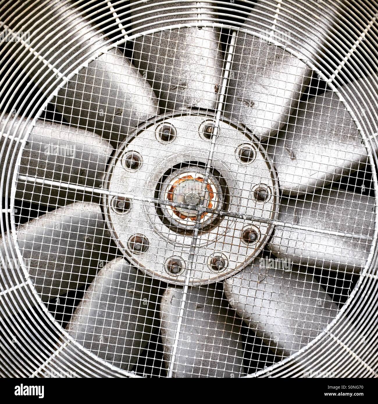 Asciugatrice industriale ventilatore Foto Stock