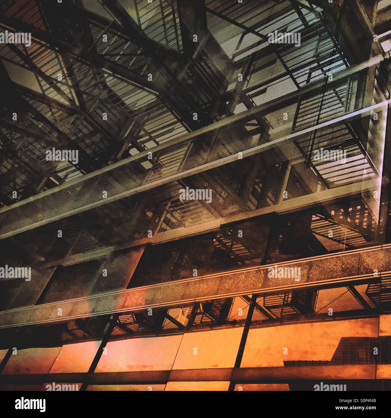 Costruzione architettonica. Abstract Foto Stock