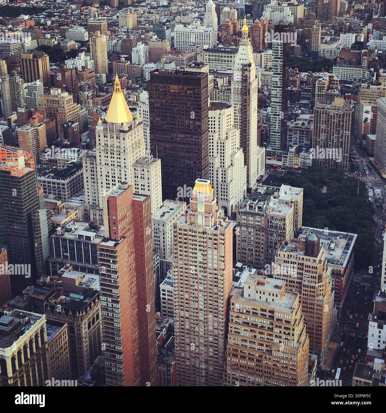New York City da sopra Foto Stock