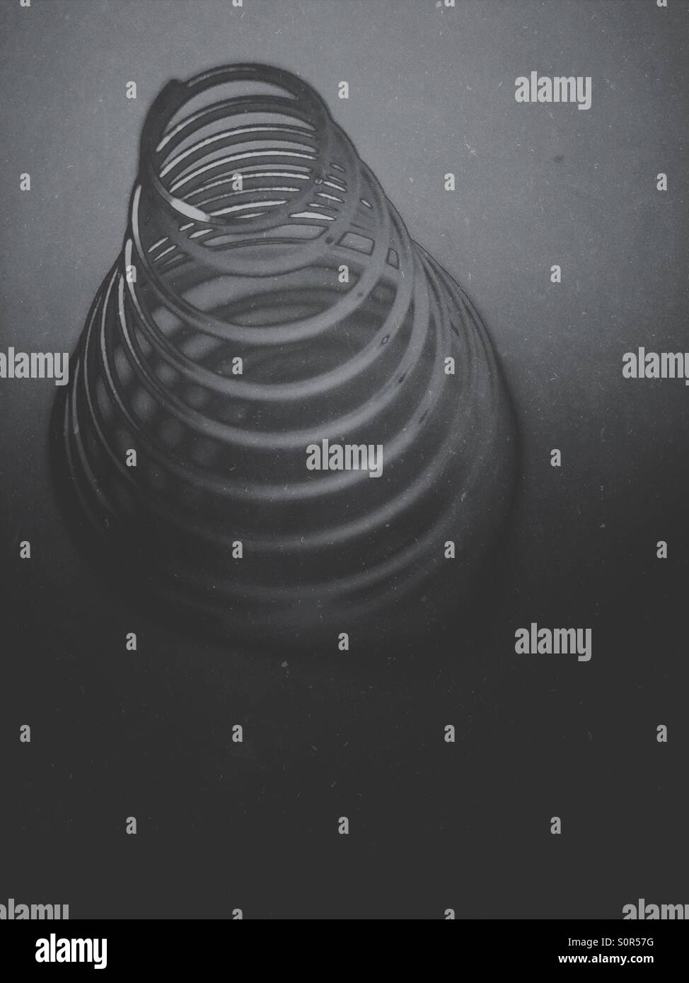 Primo piano della bobina - Immagine stock catturata con smartphone