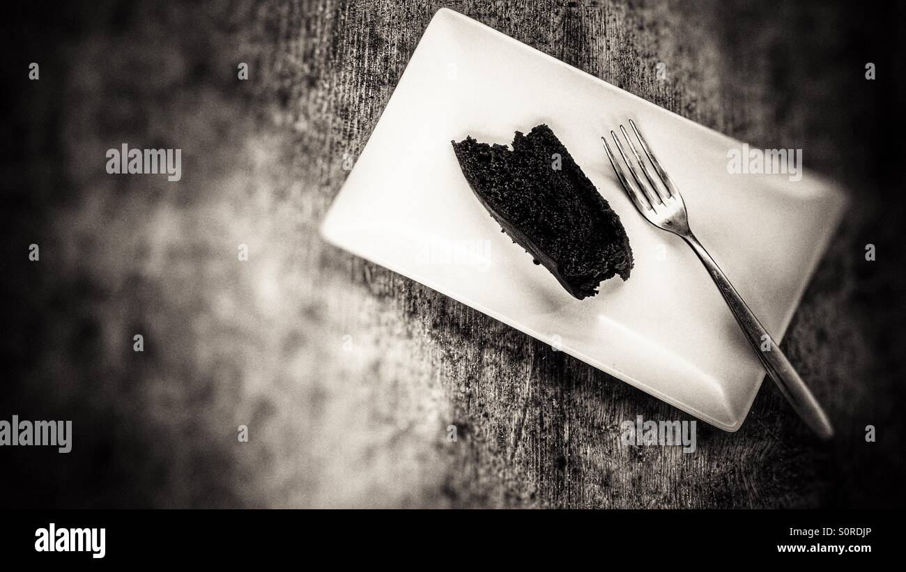 Pezzo di torta - Immagine stock catturata con smartphone