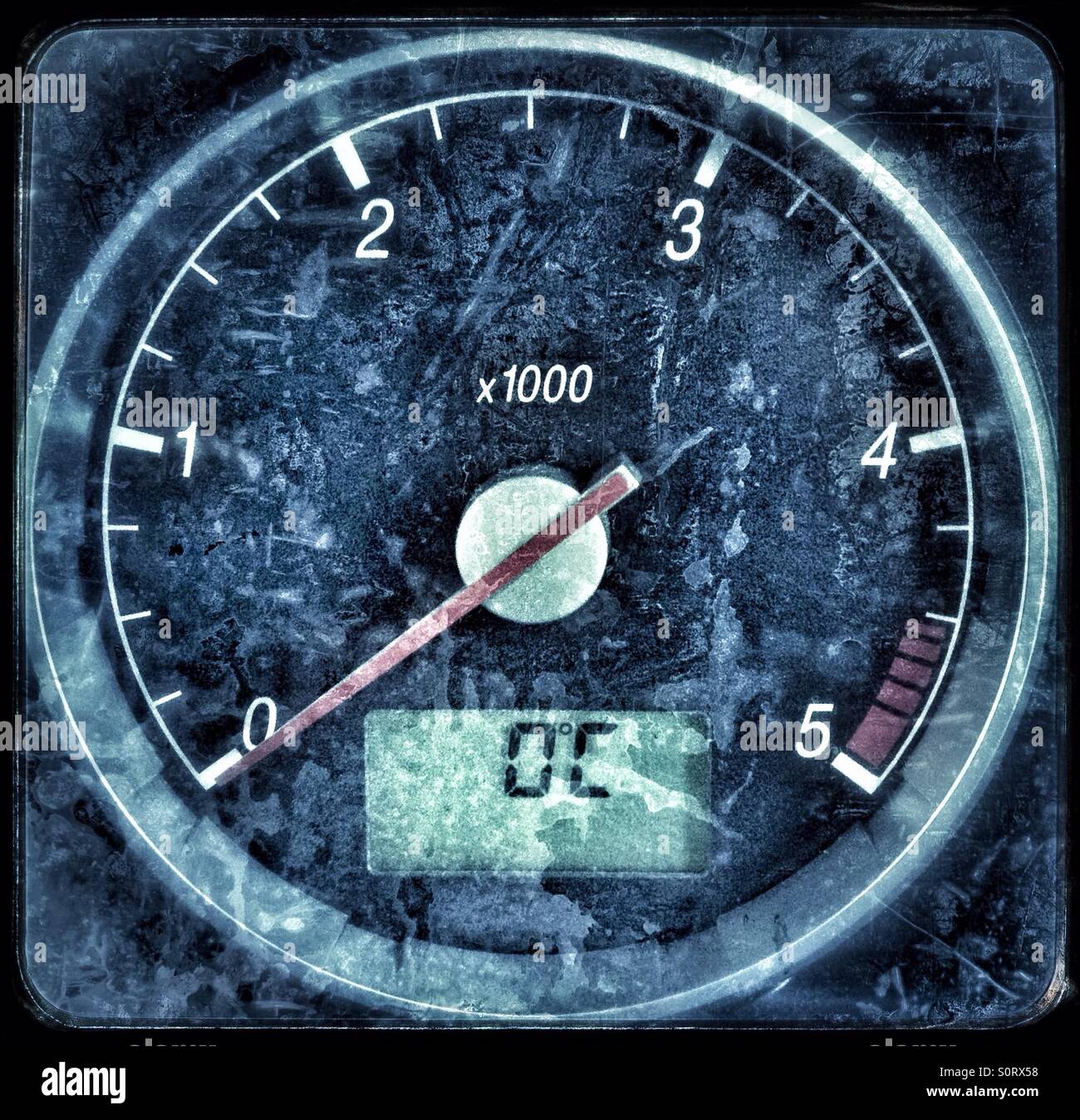 Zero gradi... Foto Stock