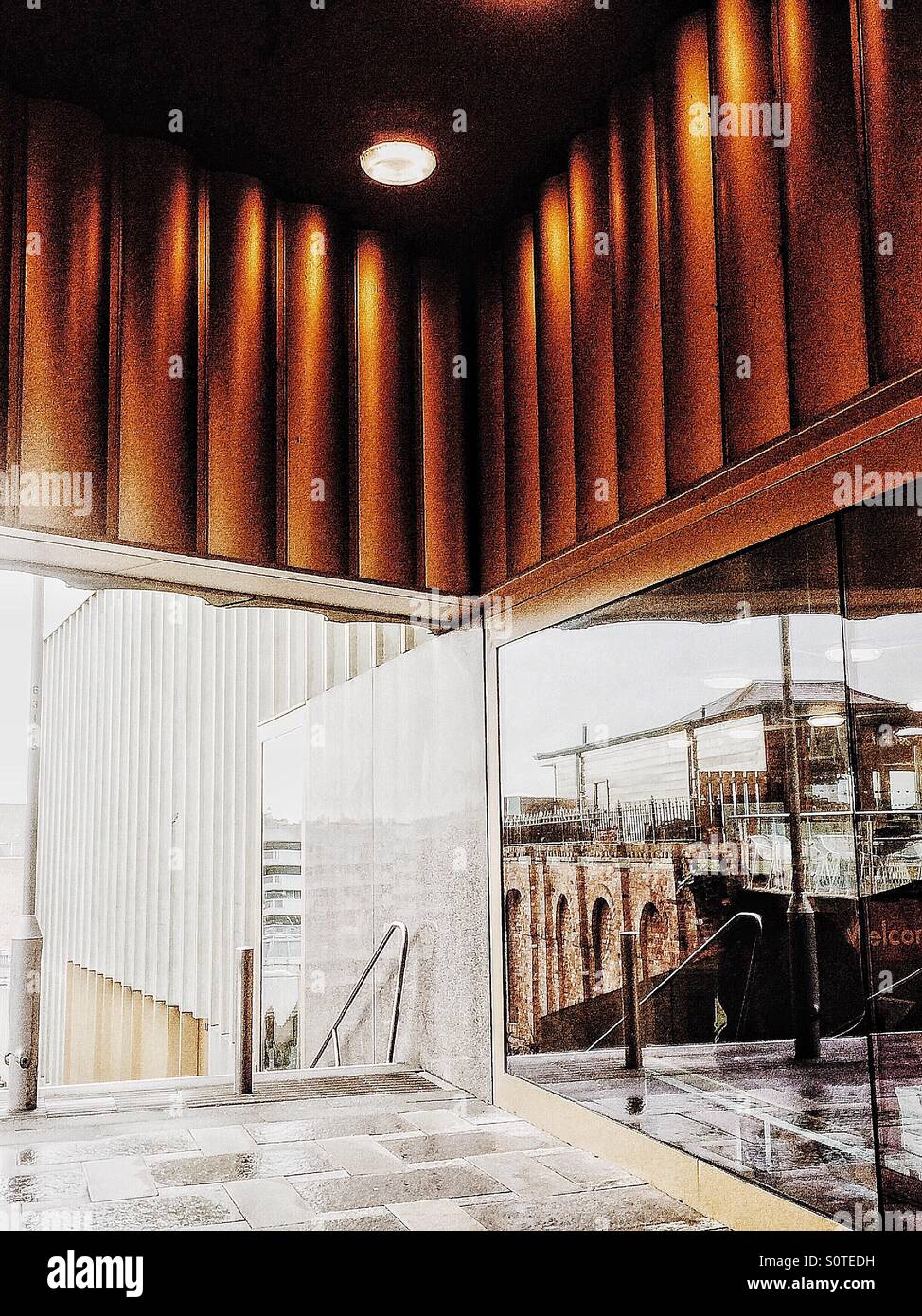 Nottingham Contemporary Arts Center - Immagine stock catturata con smartphone