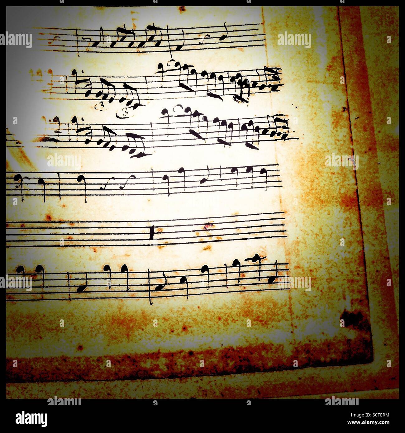 Musica - Immagine stock catturata con smartphone