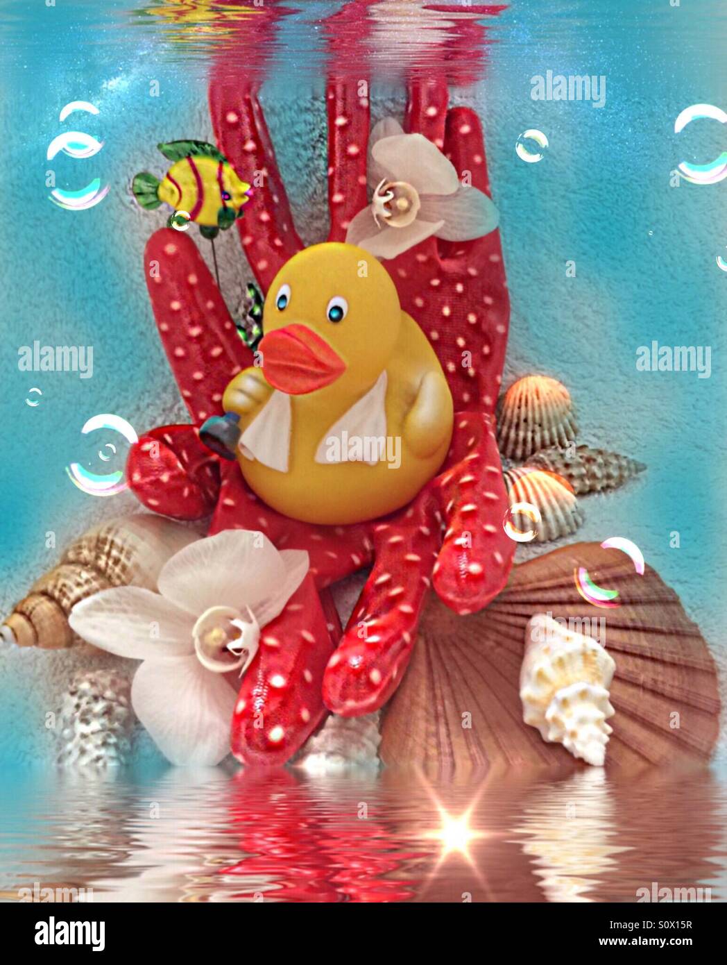 ..Acqua fantasie... - Immagine stock catturata con smartphone