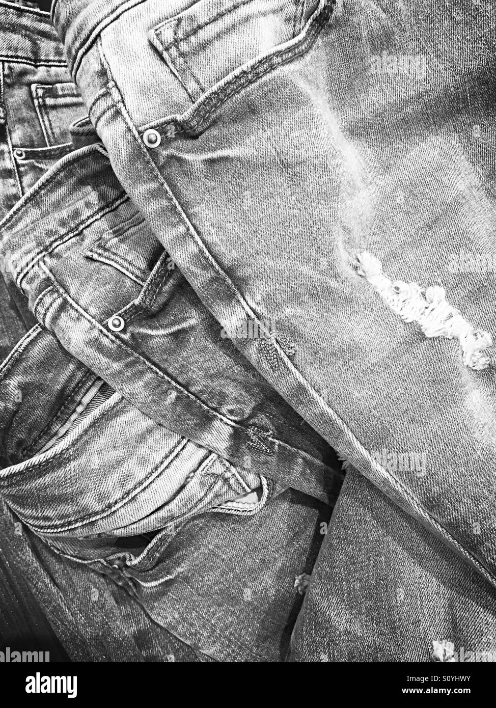 Jeans Foto Stock