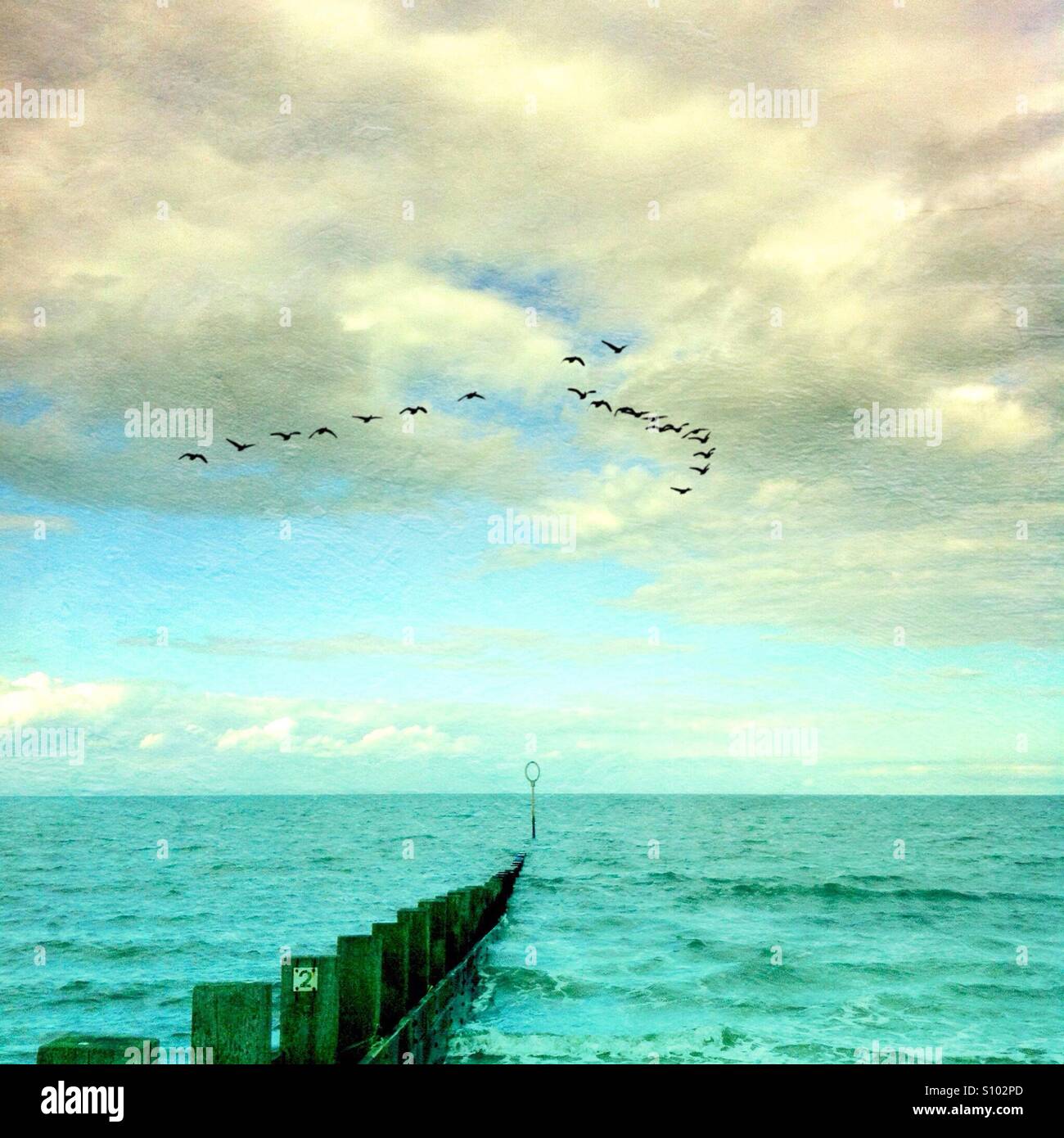 Portobello Beach. Edimburgo, Scozia. Foto Stock