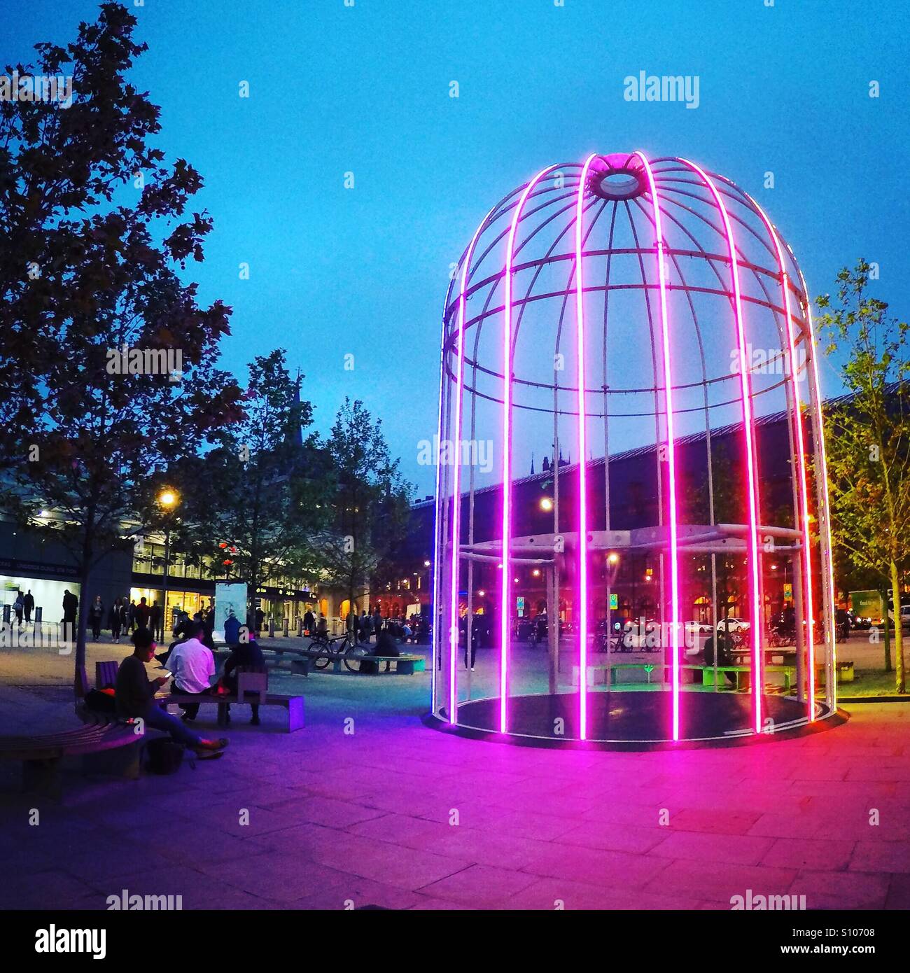 London, Kings Cross Station, Inghilterra. Foto Stock