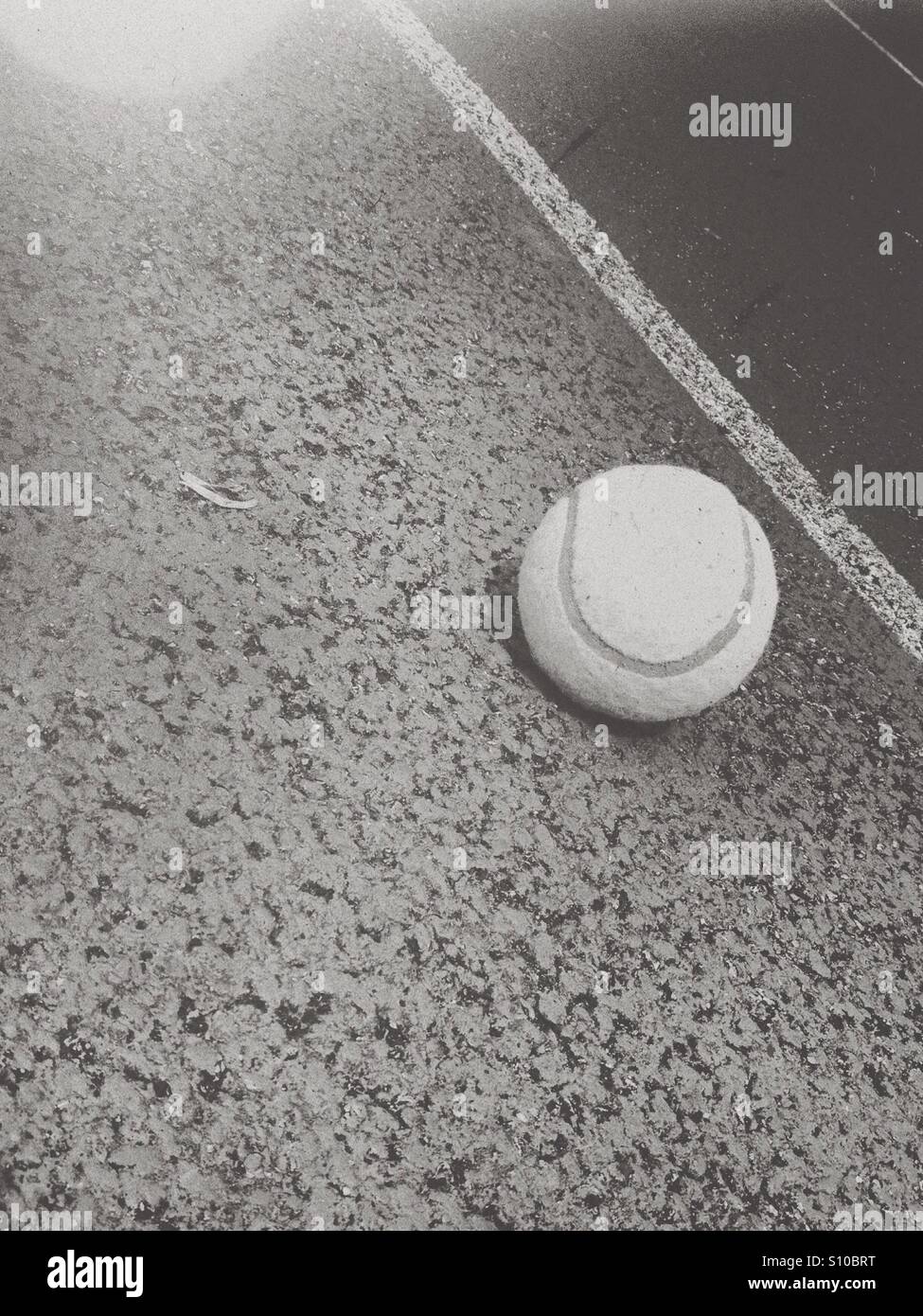 Campo da tennis - Immagine stock catturata con smartphone