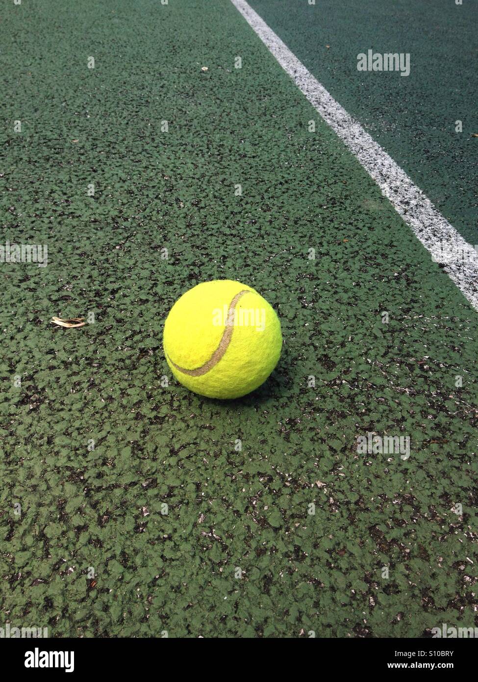 Campo da tennis - Immagine stock catturata con smartphone