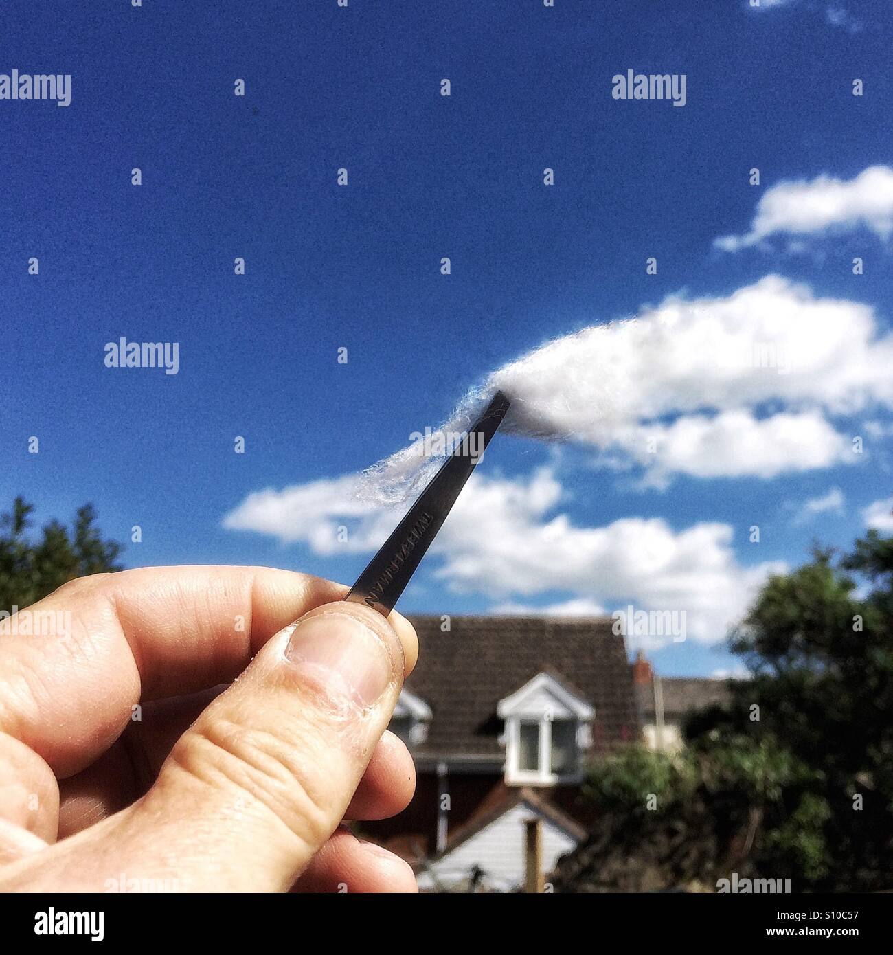 È tutto nel cloud Foto Stock