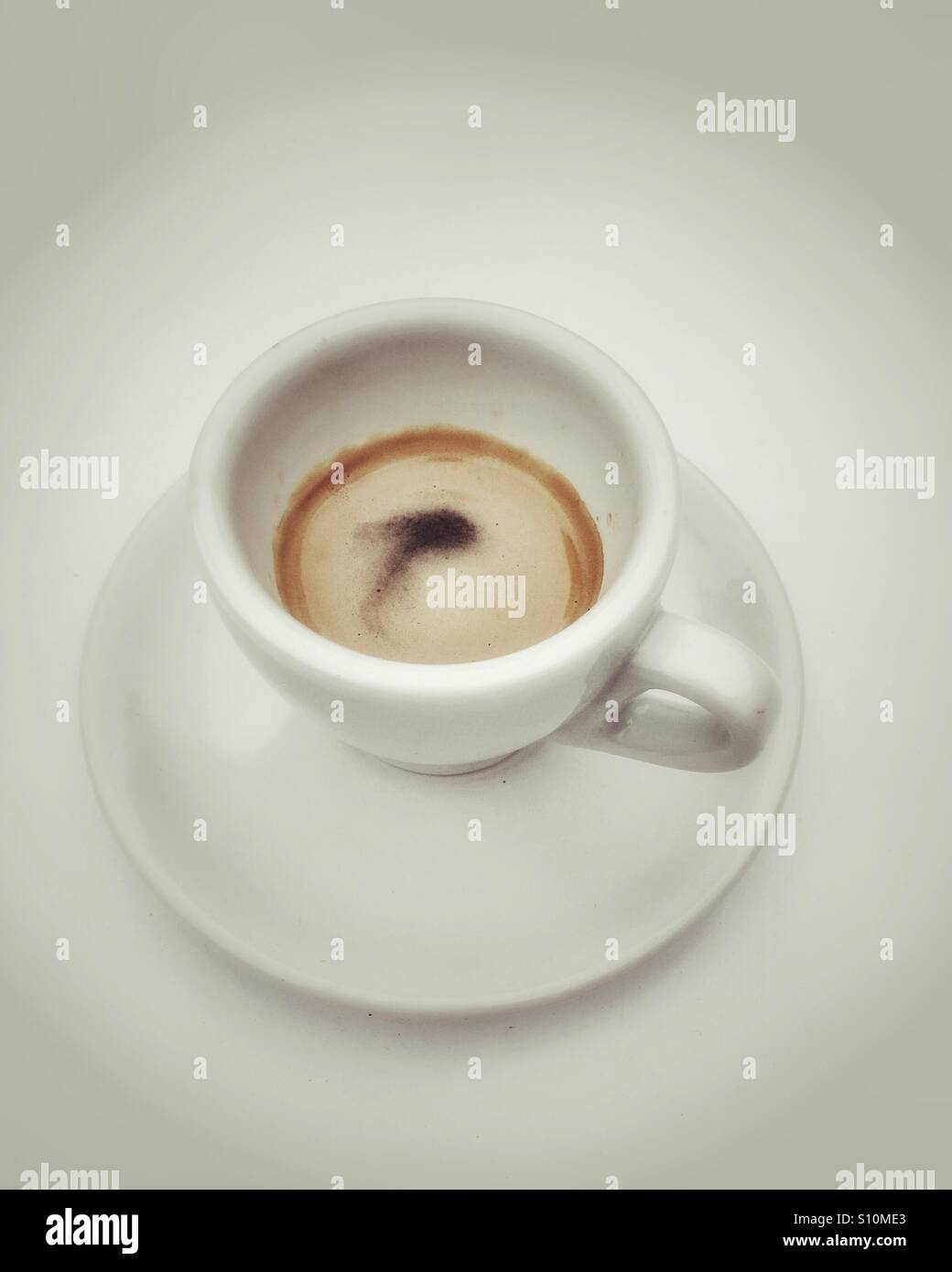 Espresso tiro - Immagine stock catturata con smartphone