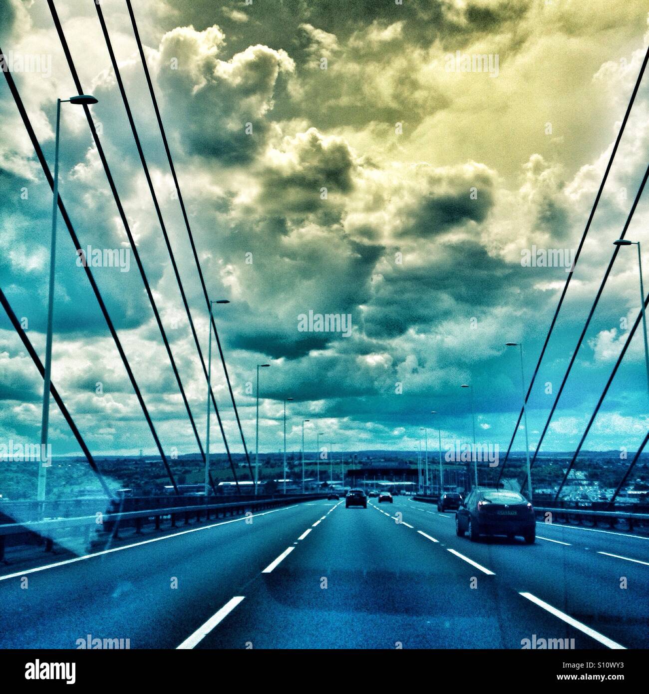 Dartford Crossing Foto Stock