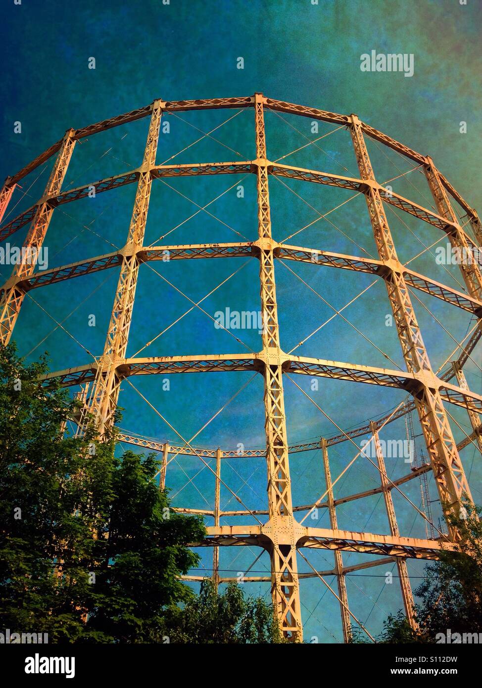 Supporto del gas Foto Stock