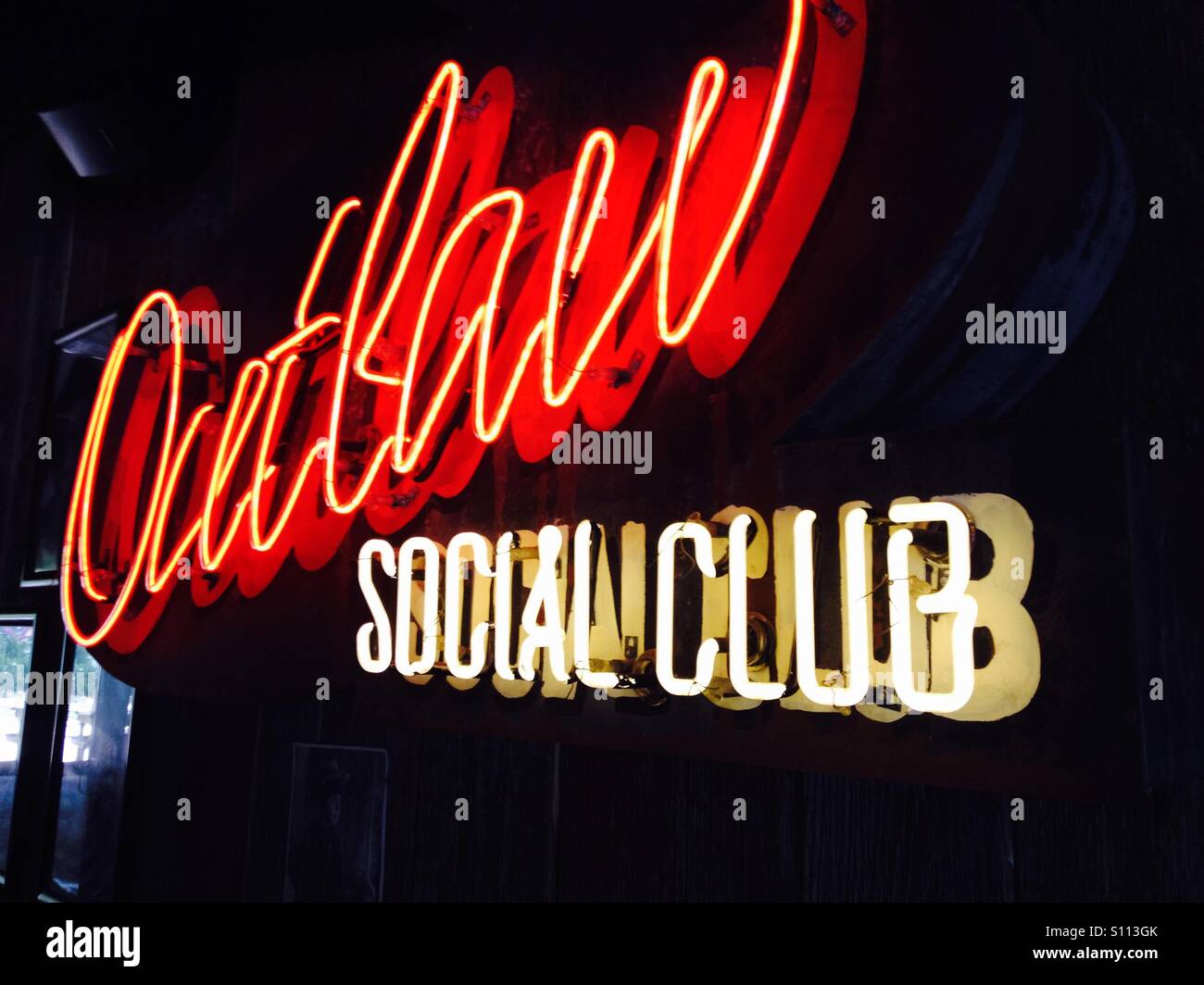 Fuorilegge social club Foto Stock