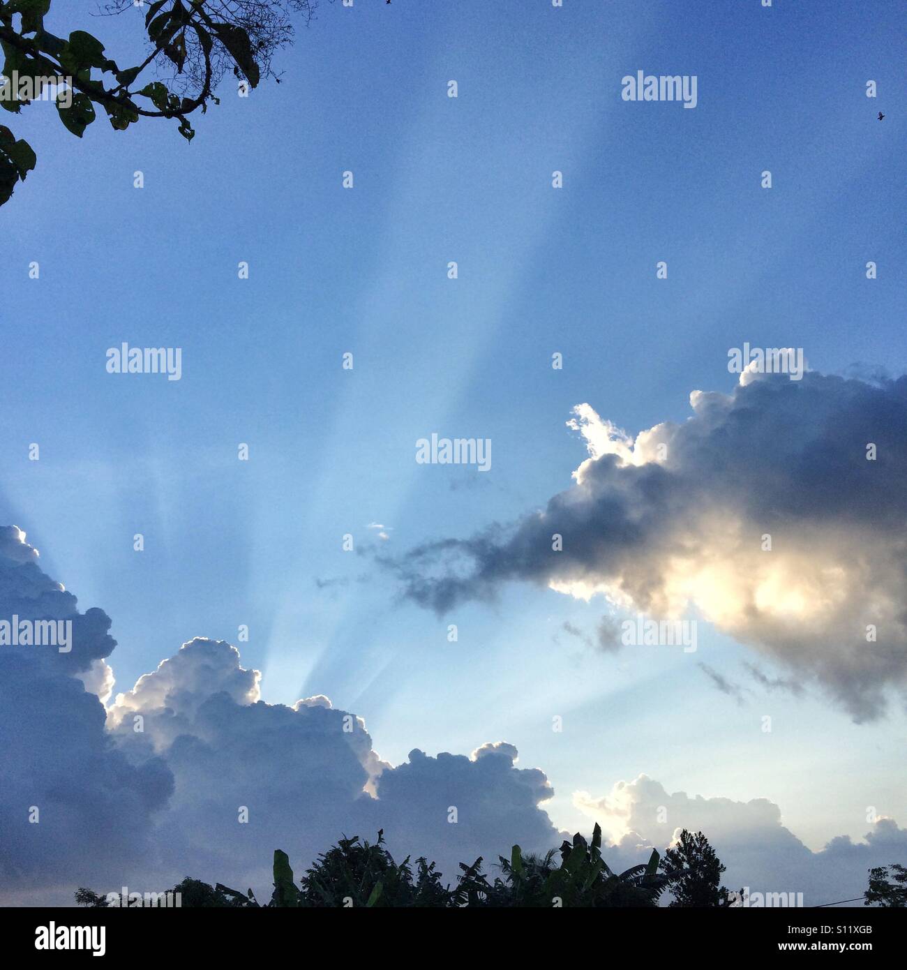 Buona sky nel buon giorno ❤️ Foto Stock