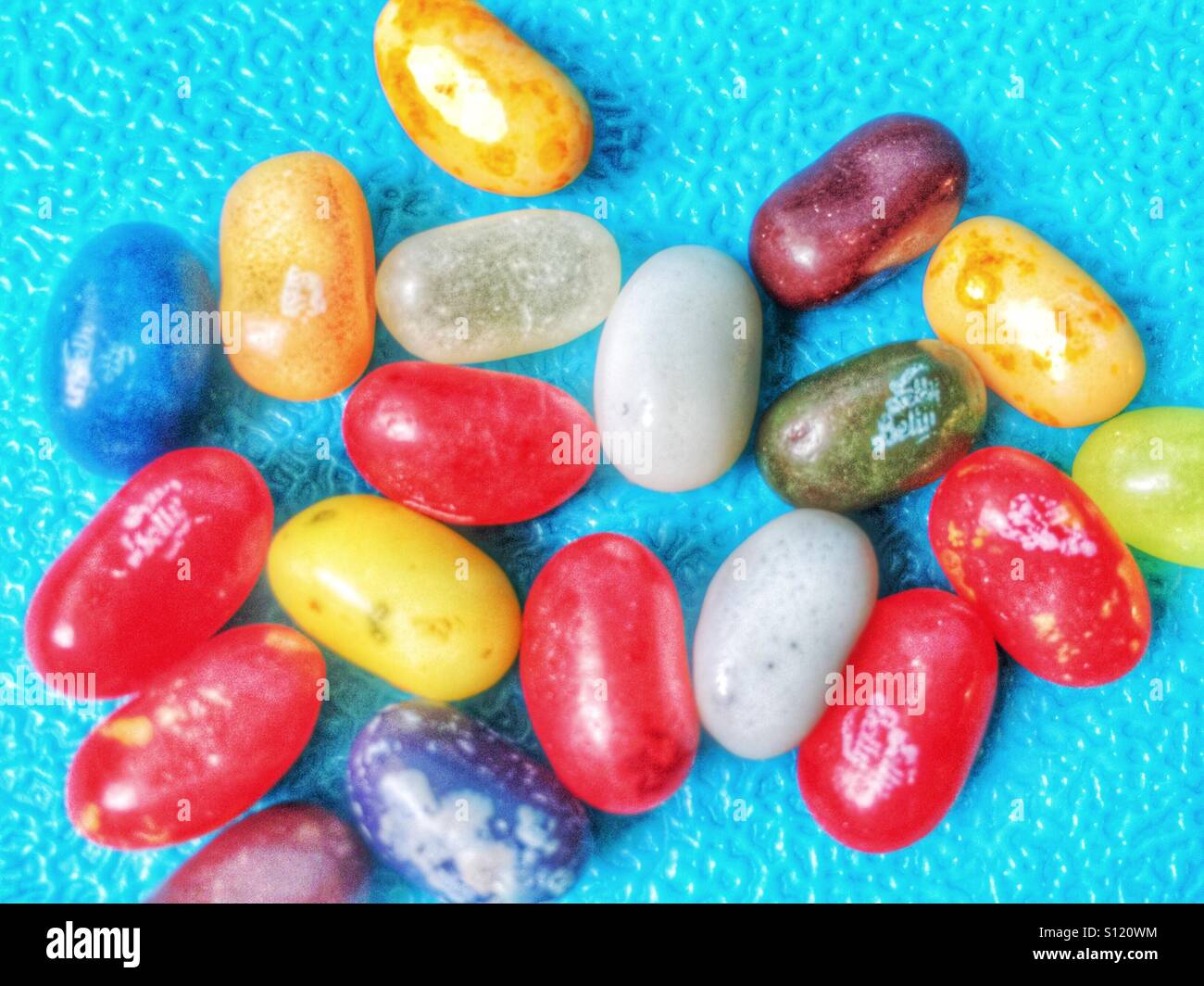 Sapori diversi Jelly Beans Foto Stock