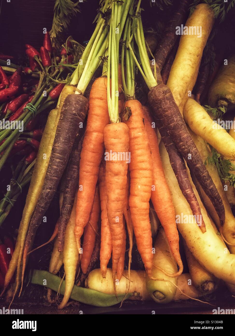 Verdure fresche. - Immagine stock catturata con smartphone