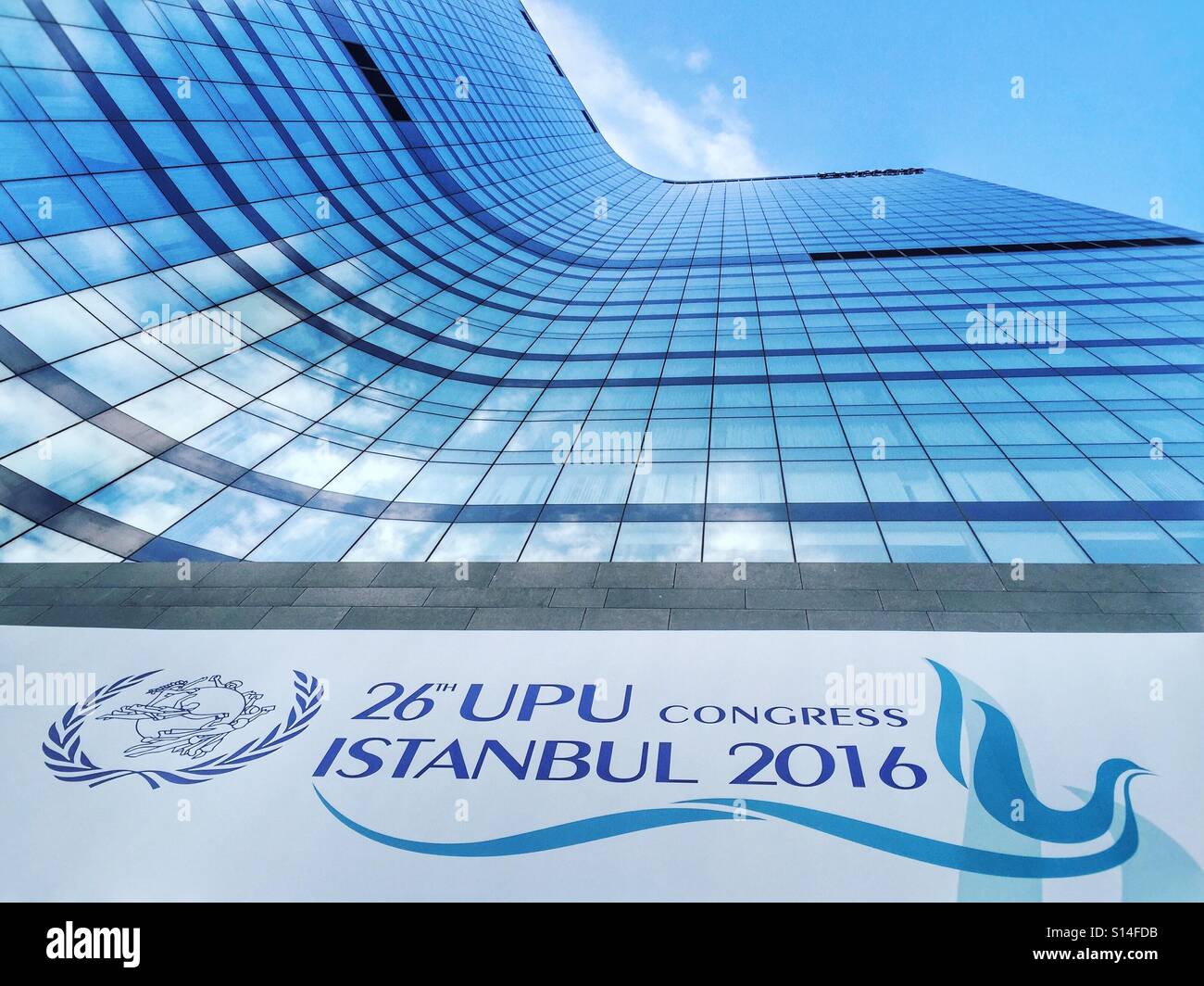 Hilton Bomonti Hotel in Istanbul, hosting del congresso dell'UPU nel settembre/ottobre 2016 Foto Stock