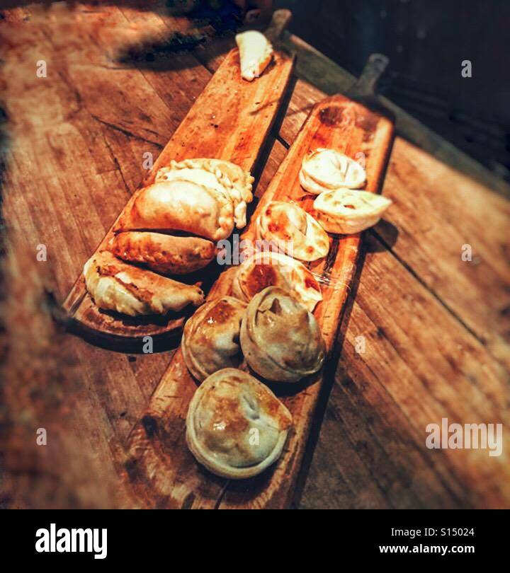 Le empanadas - Immagine stock catturata con smartphone