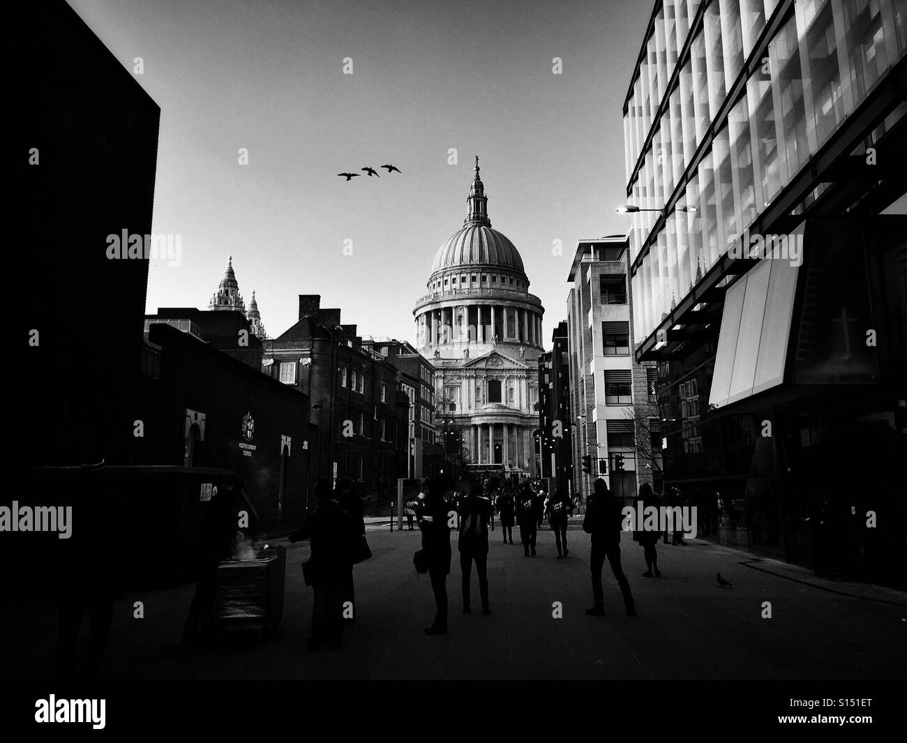 Cattedrale di San Paolo. Londra, Inghilterra, Regno Unito. Foto Stock