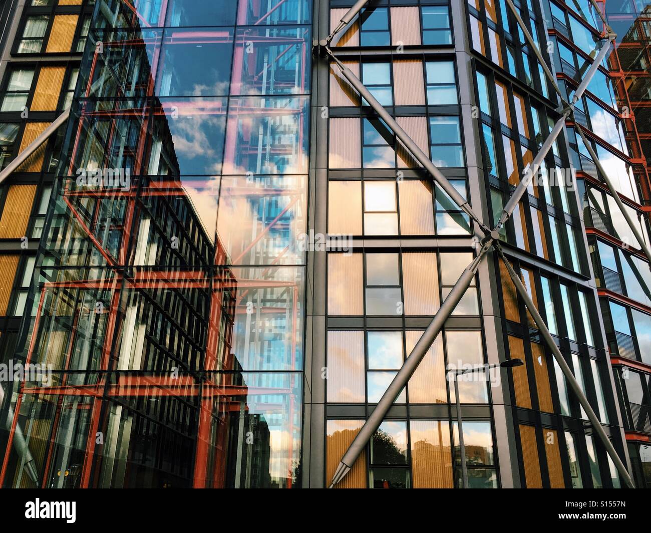 Architettura moderna. Neo, bankside, Londra. Foto Stock