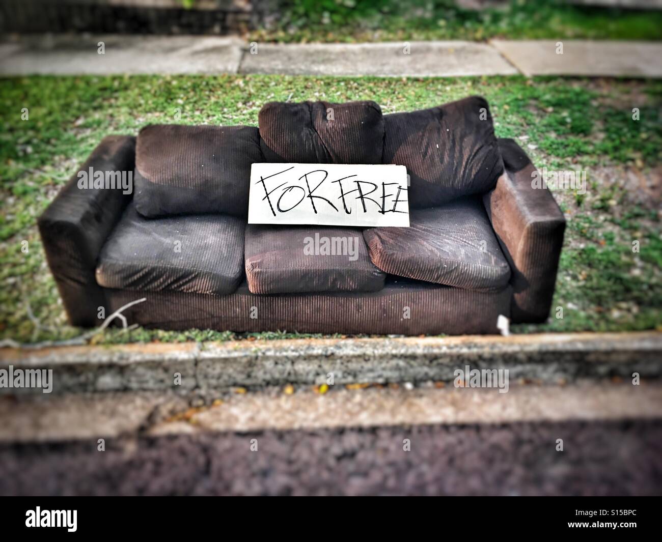 Divano libero. Foto Stock