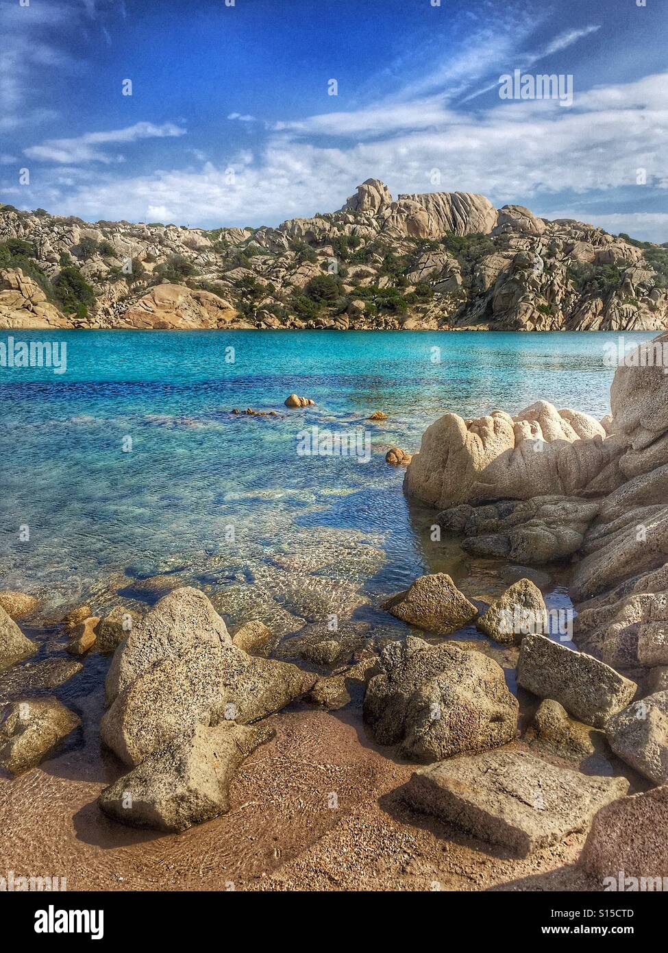 L'isola di Sardegna, Italia Foto Stock
