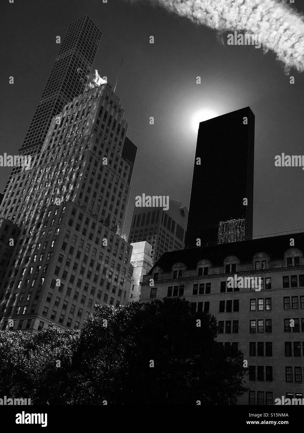 New York - Immagine stock catturata con smartphone