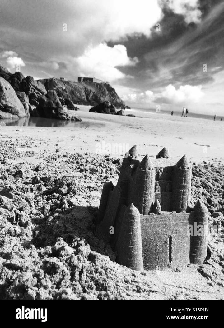 La foto è stata scattata sulla spiaggia in Tenby, Pembrokeshire Foto Stock