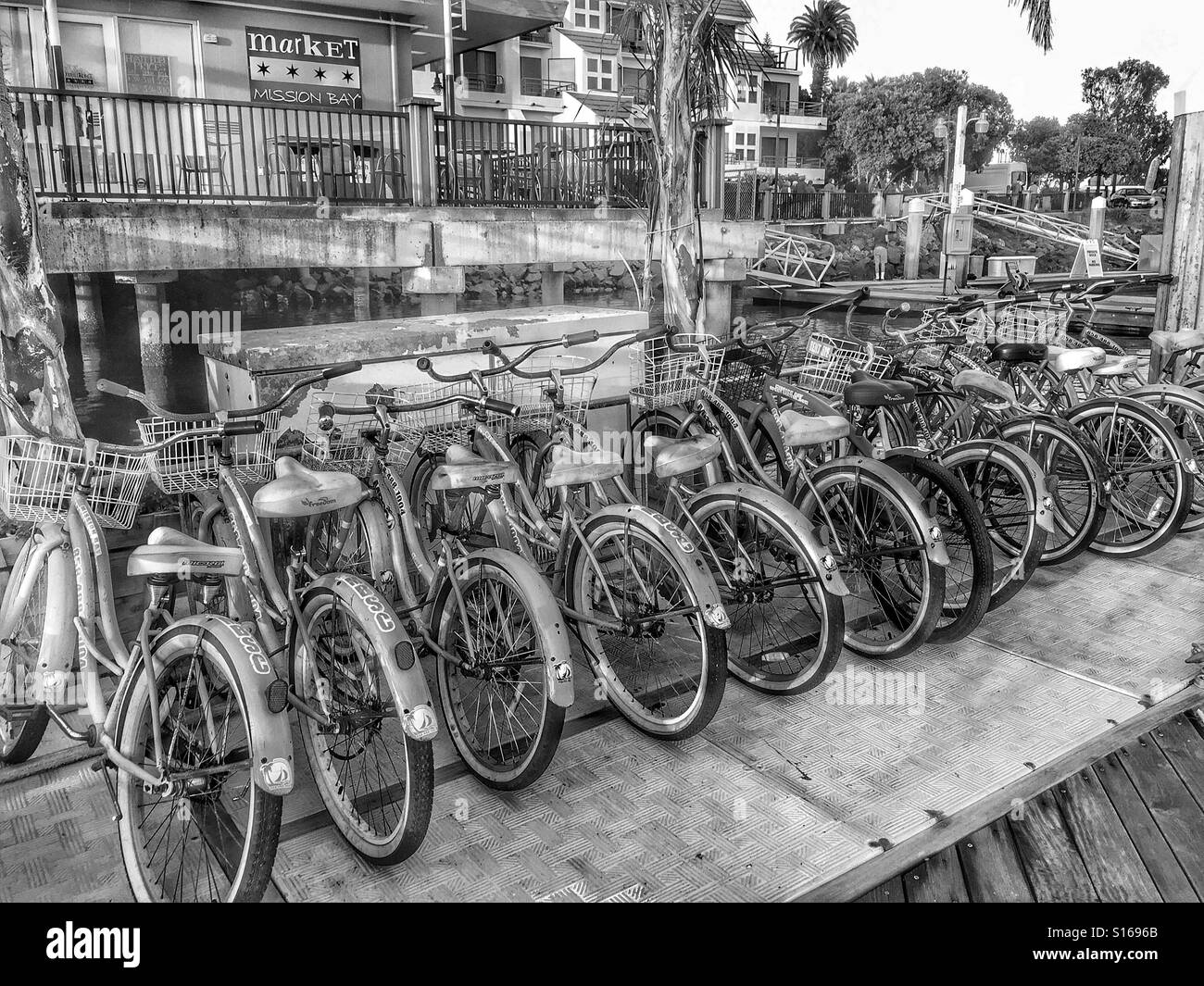 Biciclette Foto Stock