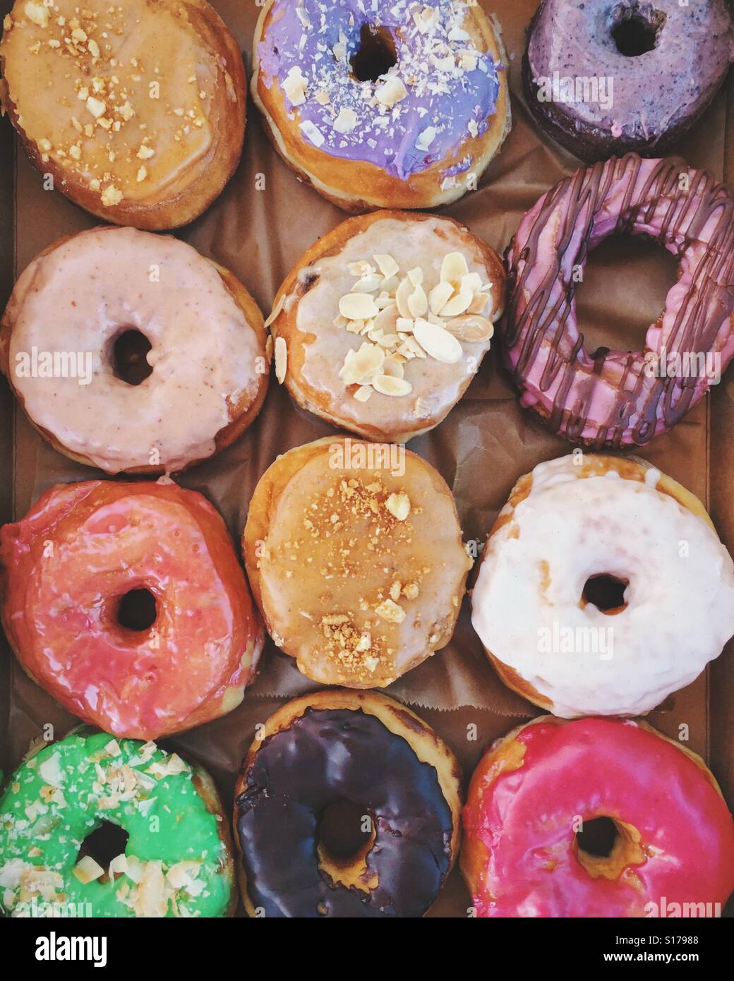 Donuts creativo Foto Stock