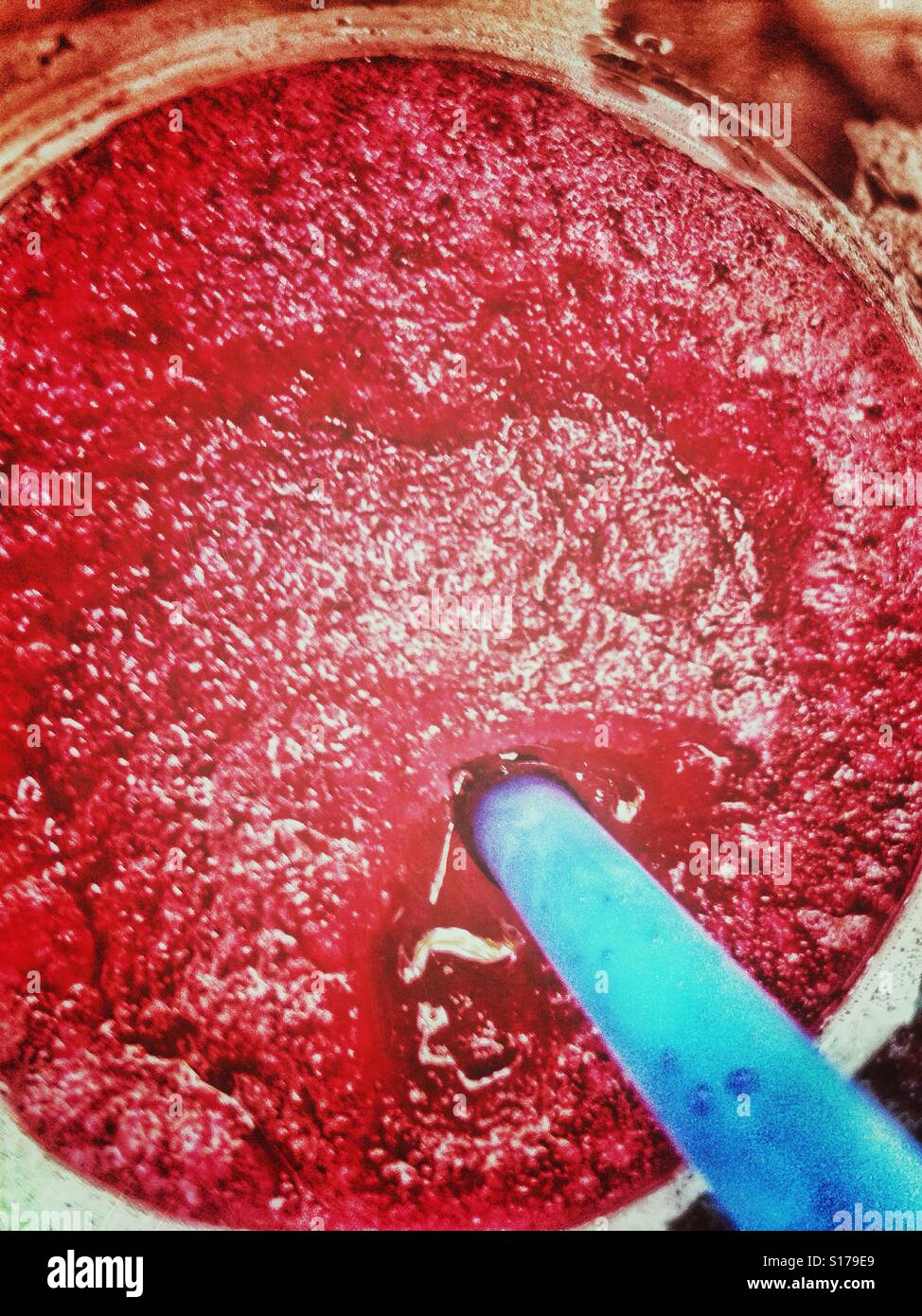 Close-up drink granite Foto Stock