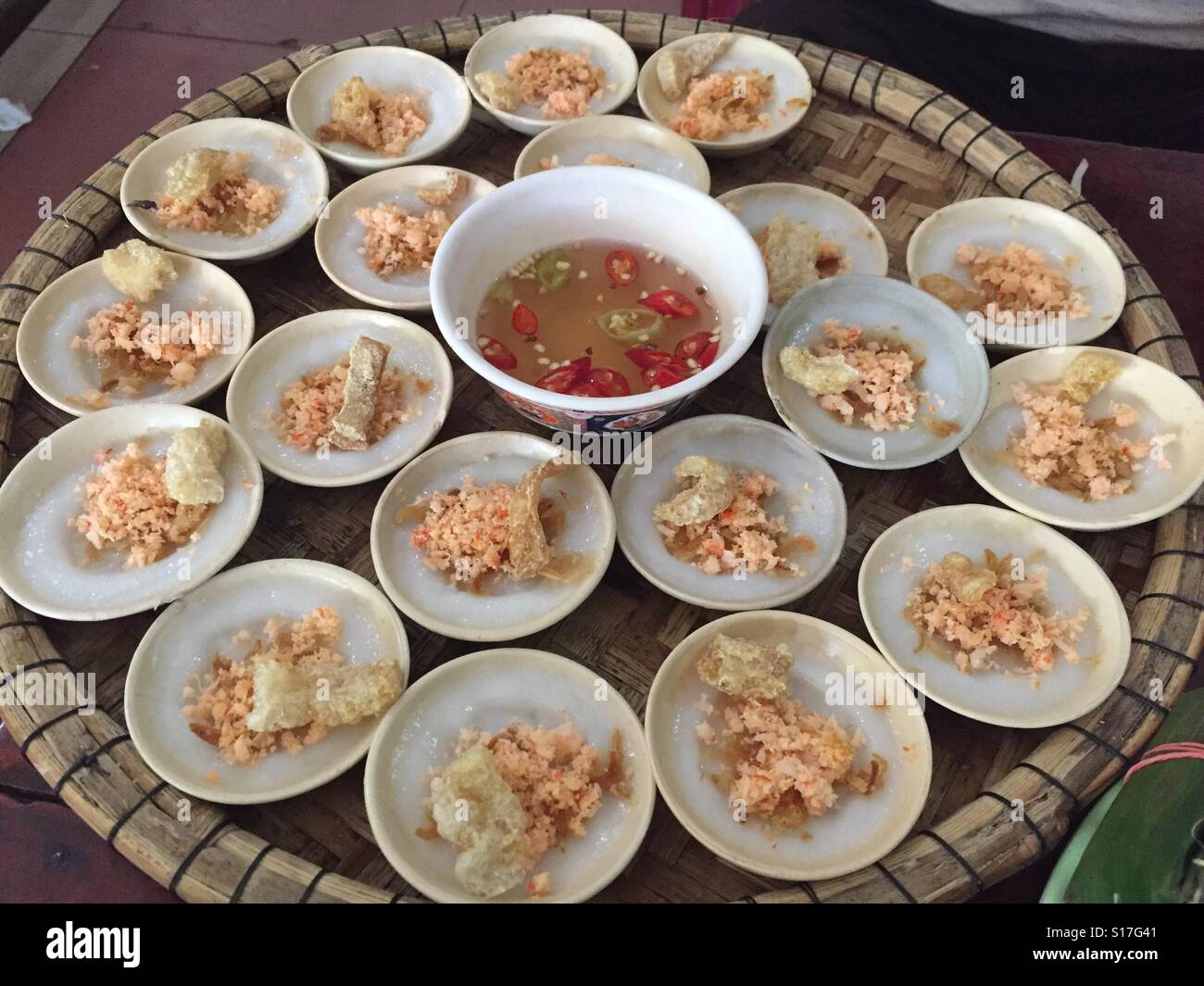 Bánh bèo Hue, la cittadella di Hue cibo speciale, cibo locale Foto Stock