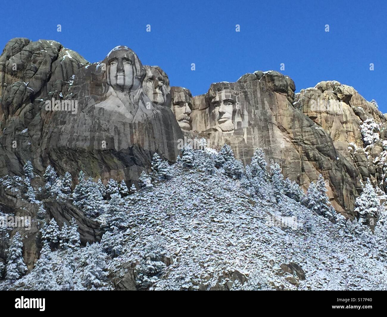 Il monte Rushmore, South Dakota, Black Hills Foto Stock