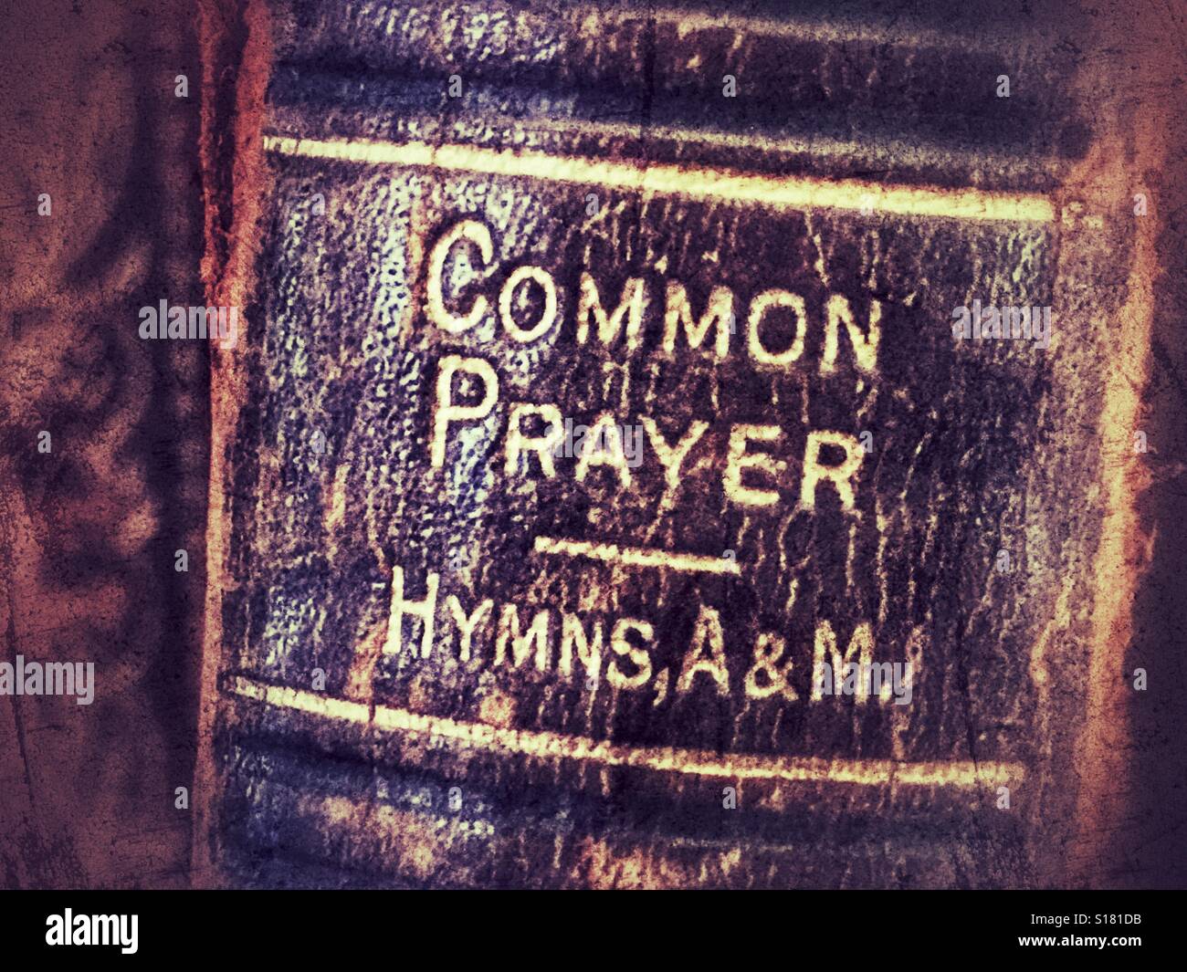 La preghiera comune, inni A & M Foto Stock