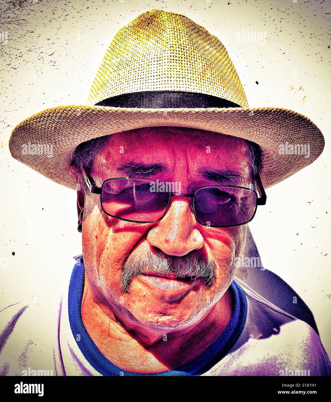 Ritratto - Immagine stock catturata con smartphone