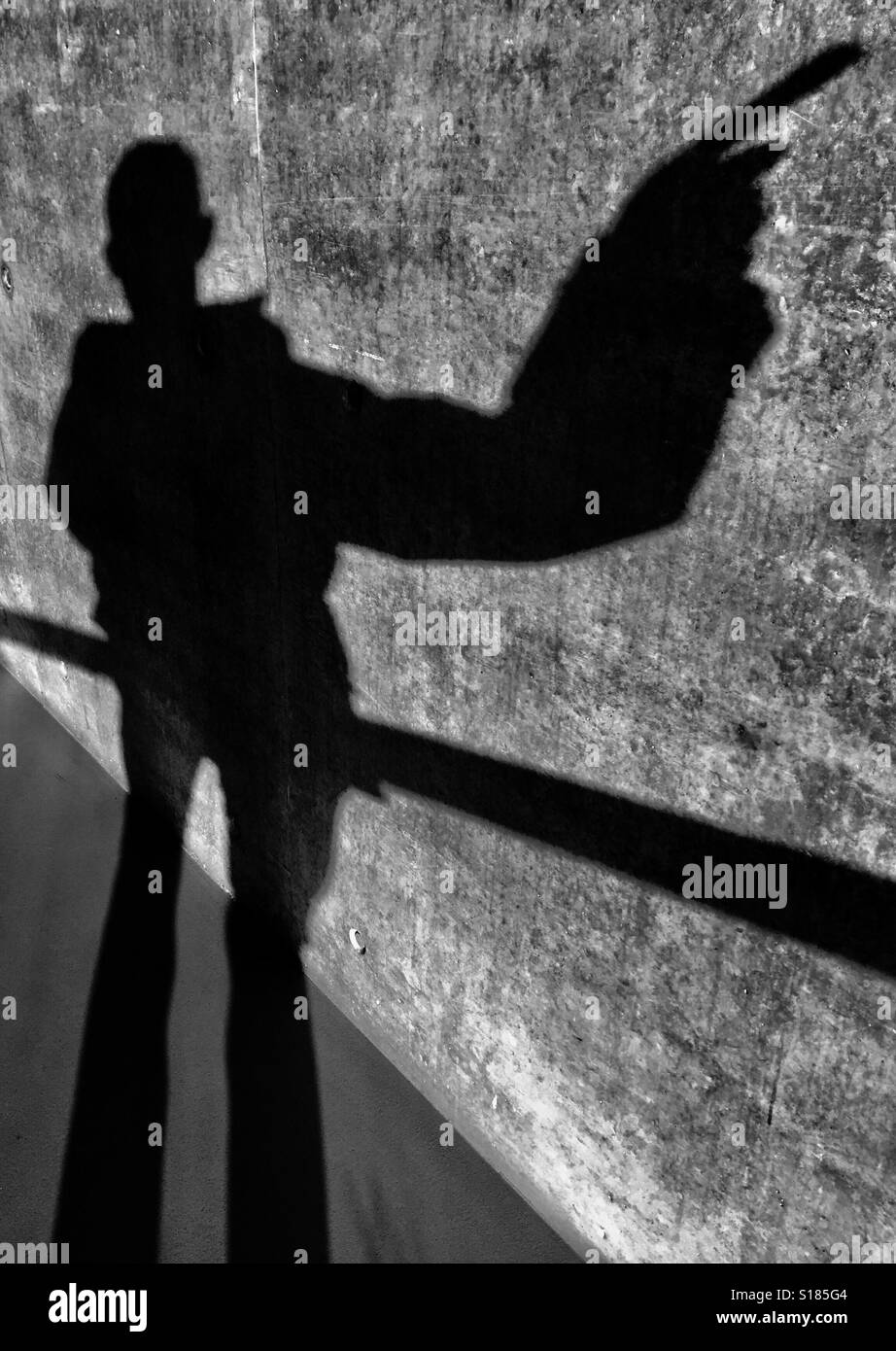 Un angelo alato - Immagine stock catturata con smartphone