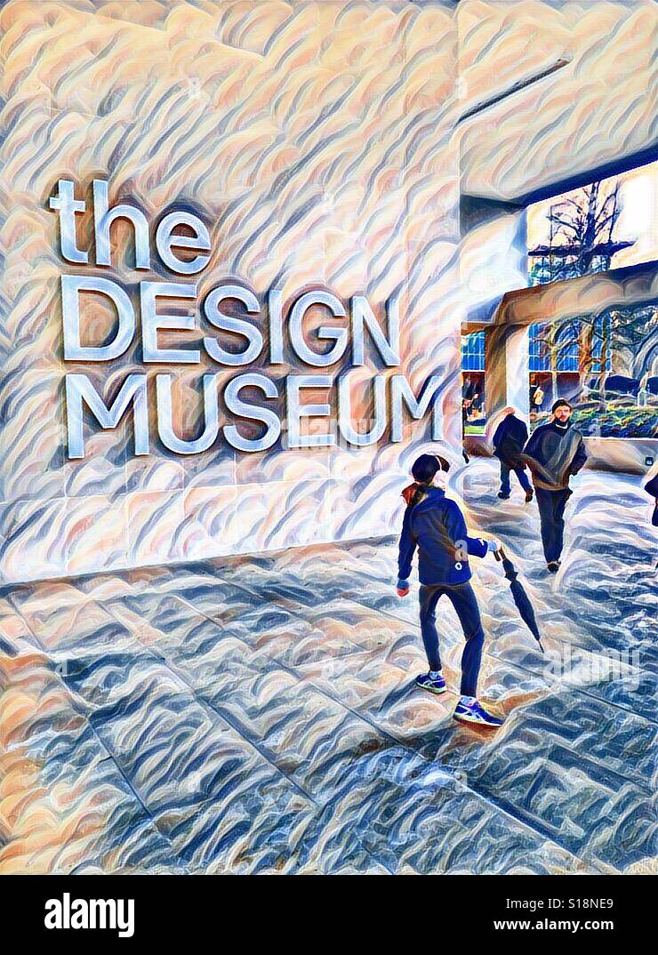 Il Museo del Design Foto Stock