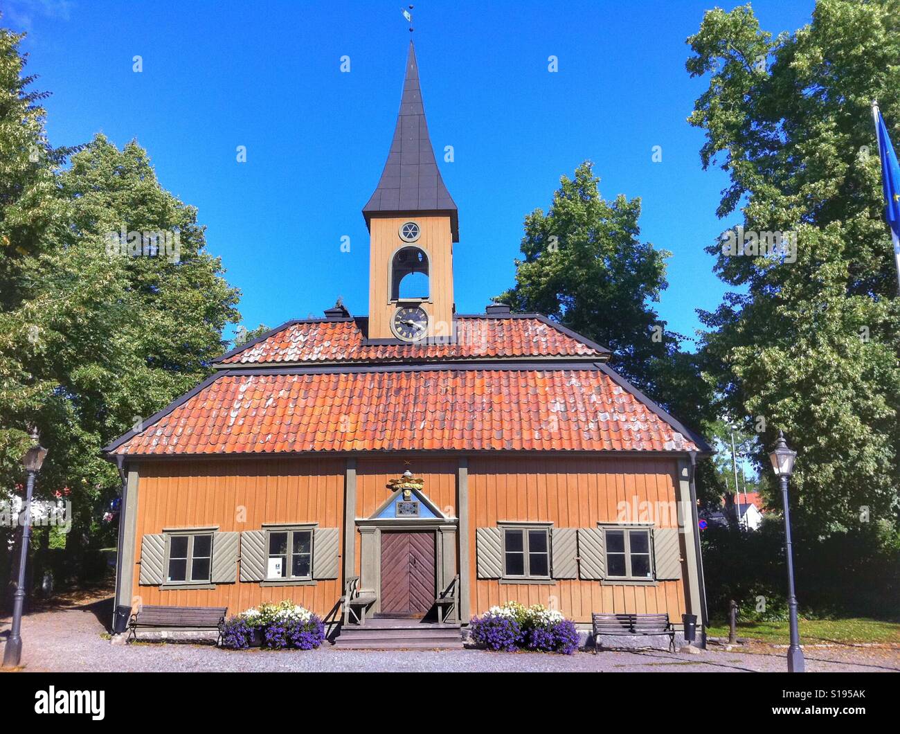 Sigtuna rådhus Foto Stock