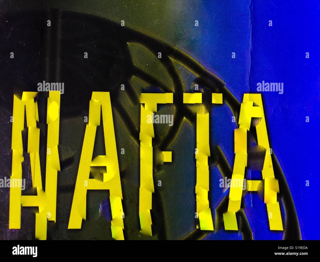 Il NAFTA è su un piano traballante. Una metafora propos per gli attuali sconvolgimenti dell’economia globale. colli di bottiglia nella catena di fornitura. Disagi. Quake Foto Stock