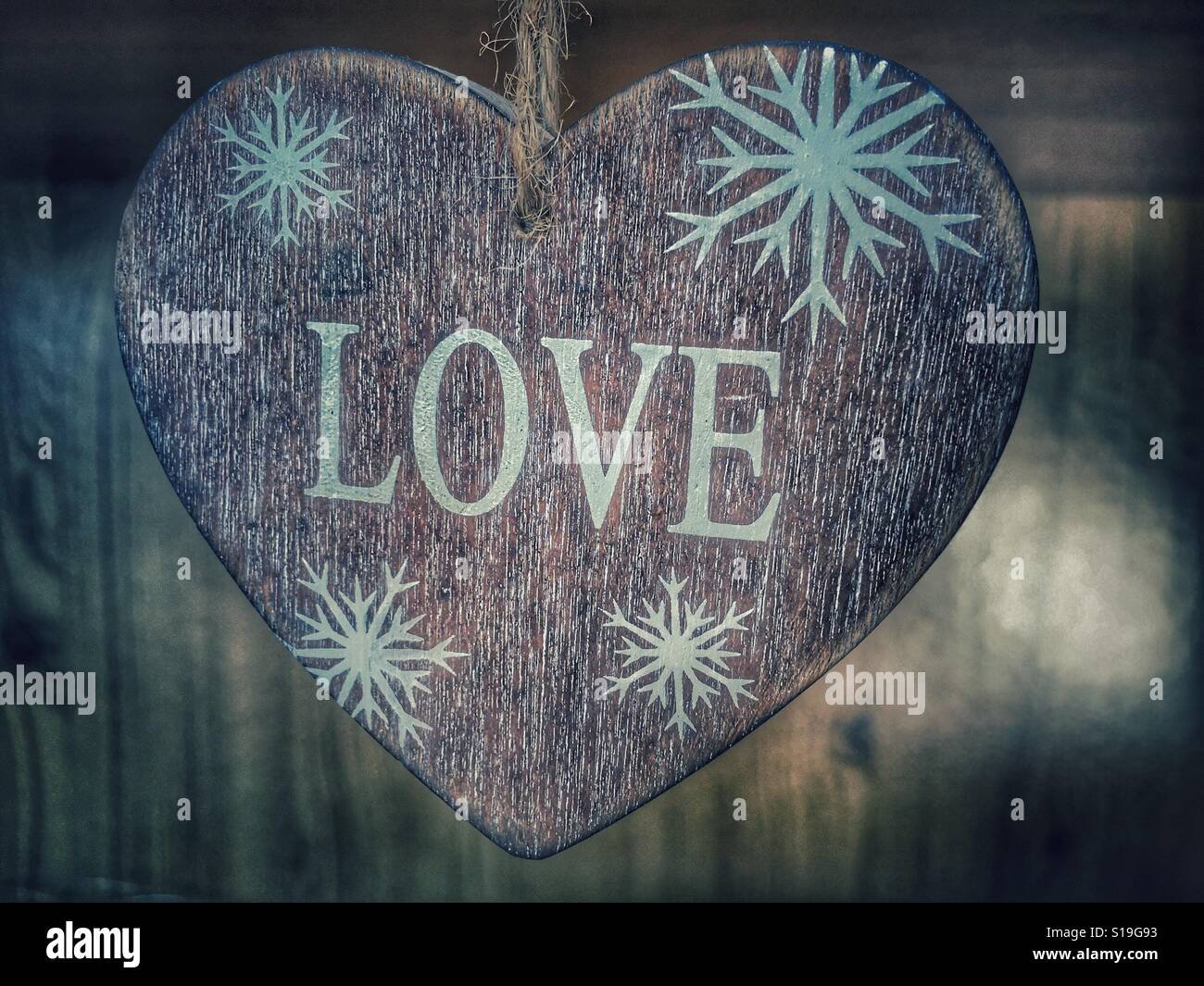 Cuore di amore - Immagine stock catturata con smartphone