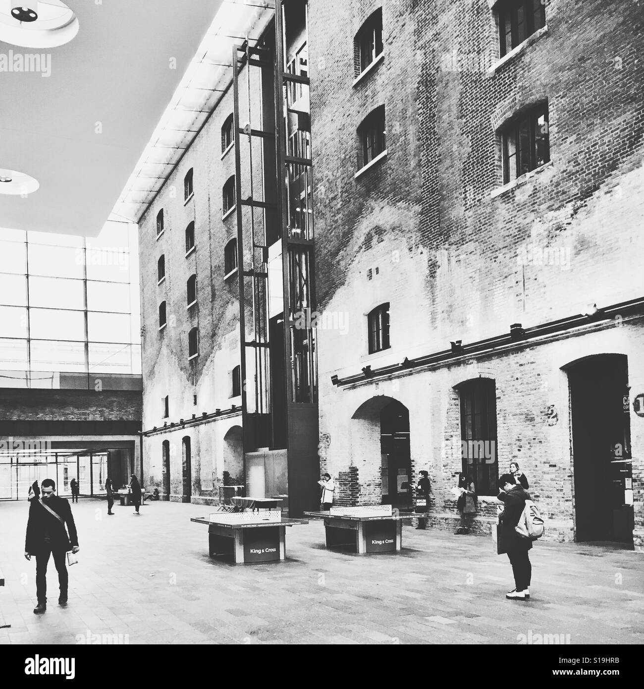 Central Saint Martins UAL campus a Londra Foto Stock
