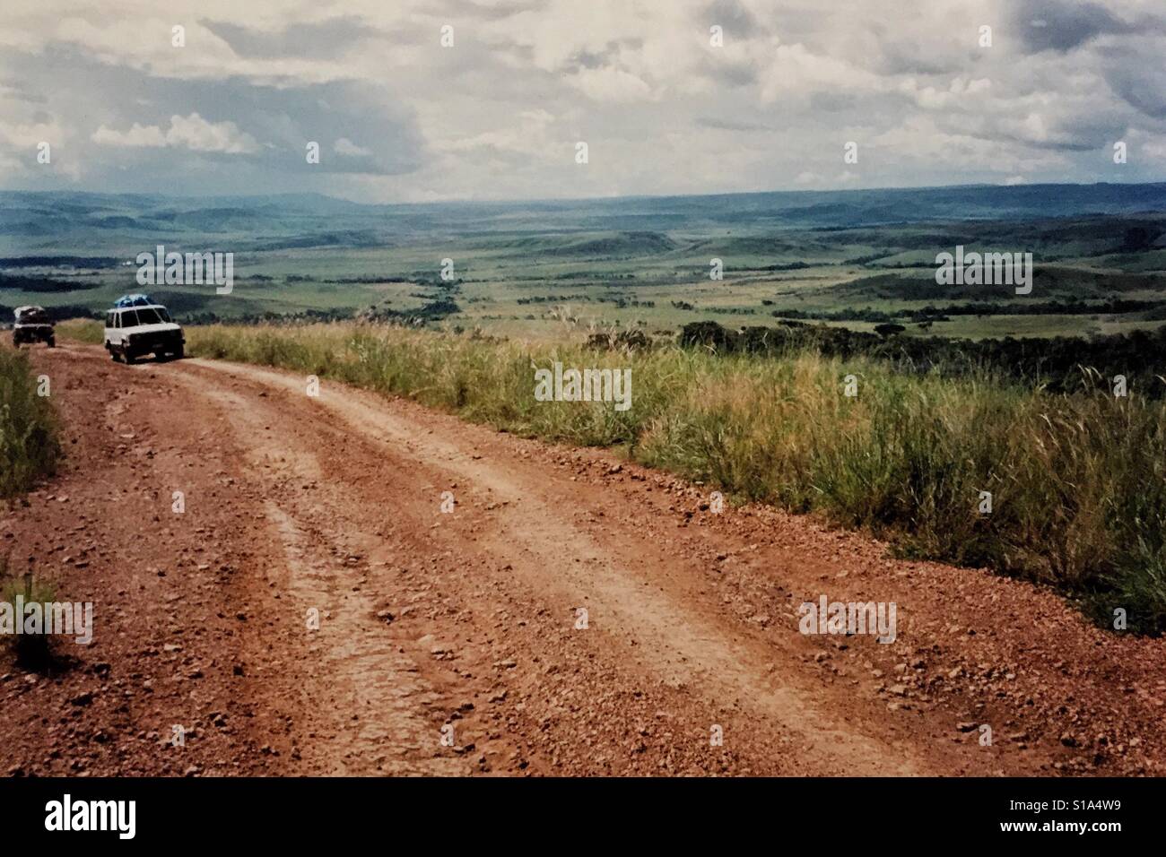 Gran Sabana, vicino al confine Venezuela-Brazil Foto Stock