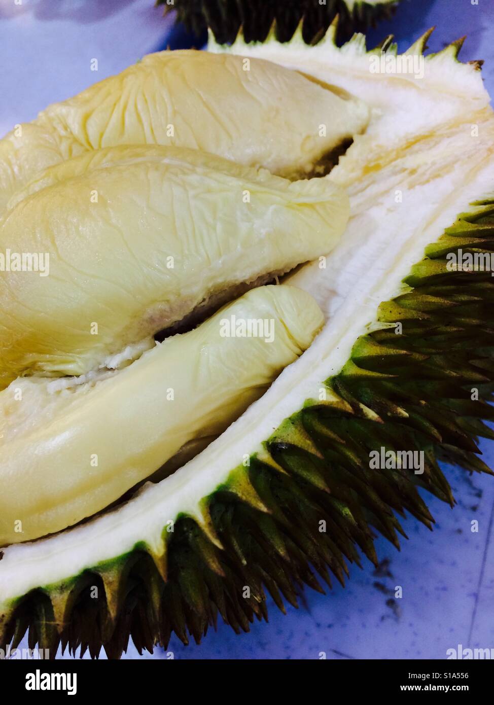 Re frutta Durian. Foto Stock